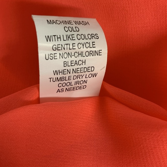 Club Z Collection Women’s Peach Swim Cover Up - Picture 5 of 5